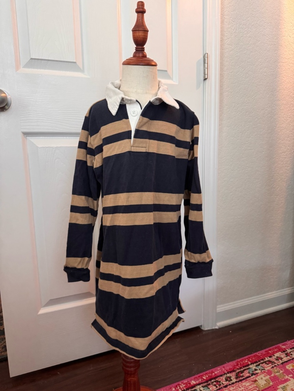 Old Navy Rugby Stripe Dress size 6-7